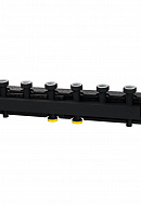 Модульный распределительный коллектор Stout SDG-0016-004003 DN25, до 70 кВт, конструкционная сталь, с термоизоляцией 