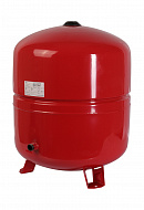Расширительный бак для отопления Stout STH-0005-000080, 80 л, красный вертикальный, на ножках 