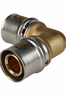 Угольник (угол) 90° Stout SFP-0009-002626, 26 мм, пресс-фитинг 