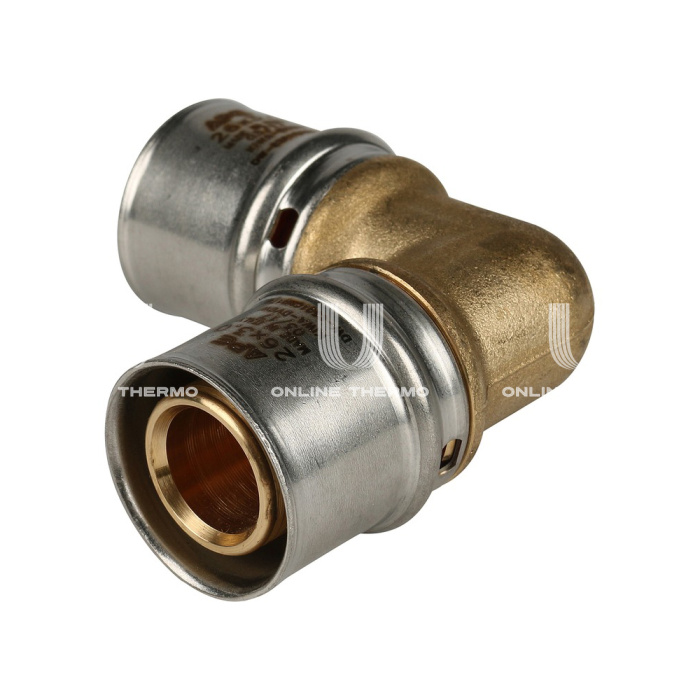 Угольник (угол) 90° Stout SFP-0009-002626, 26 мм, пресс-фитинг 