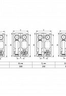Насосная группа Uni-Fitt 493S2500, смесительная с приводом, DN 25 (1"), с насосом Uni-Fitt SCP 25-60, подача справа 