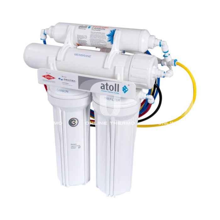 Система обратного осмоса Atoll ATEFDR005 A-450 STD/A-460E, 4 ступени, 120 л/сутки 
