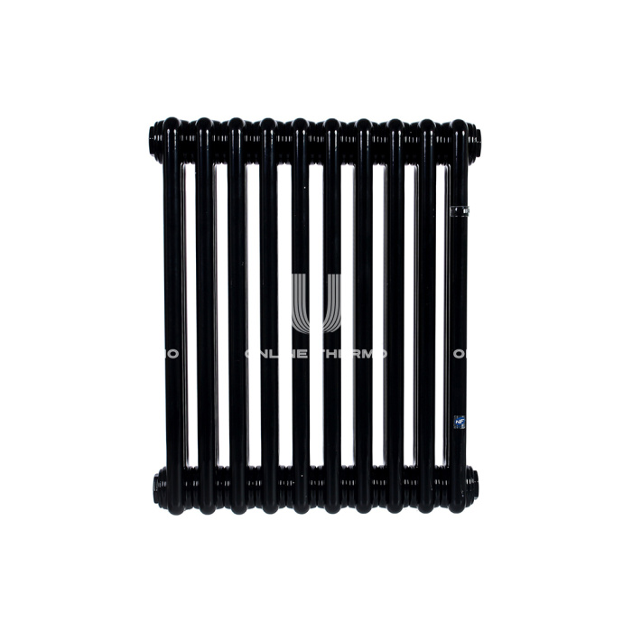 Стальной трубчатый радиатор Irsap Tesi 3 RR305651810A430N01 30565/18 Т30 3/4", боковой, черный глянцевый RAL9005, с креплением 