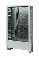 Коллекторный распределительный шкаф встроенный Stout SCC-0002-000013 ШРВ-0, на 1-3 коллекторных выхода, 670х125х404 мм 