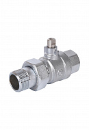 Двухходовой зонный (зональный) клапан Stout SVM-0072-200025 3/4" НР-ВР, со сгоном, шаровый 