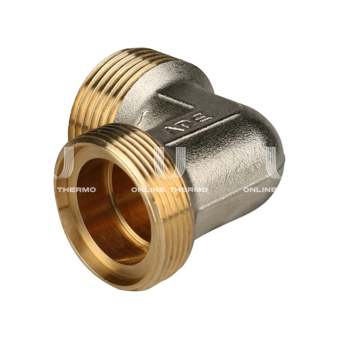 Угольник (угол) с наружной резьбой Stout SFS-0006-000126 1"x26, никелированный, компрессионный 