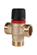 Термостатический смесительный клапан Rommer RVM-0231-254325 НР 1", Kvs 2.5, PN5, 20-43°C 