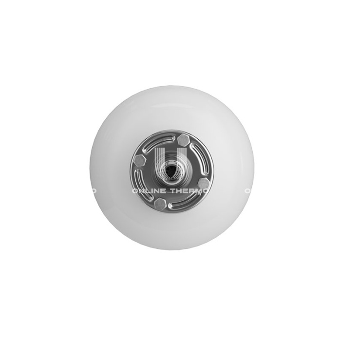 Расширительный бак для ГВС и гелиосистем Wester WDV8P, 8 л, белый, вертикальный, подвесной, нержавеющий фланец 