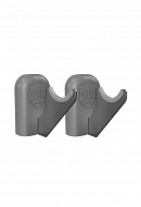 Комплект настенных регулируемых кронштейнов Royal Thermo Design 80 RTD80S, серебристые 