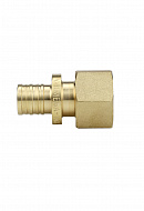Муфта переходная (переходник) с внутренней резьбой Varmega Slide-fit VM51311, 16х1/2", латунная, аксиальная 
