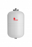 Расширительный бак для ГВС и гелиосистем Wester WDV24P, 24 л, белый, вертикальный, подвесной, нержавеющий фланец 