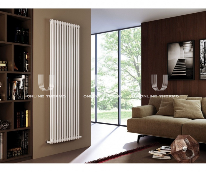 Стальной трубчатый радиатор Arbonia 2180/10 № 69, RAL 9016 1/2", нижний, белый, без крепления 