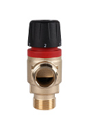Термостатический смесительный клапан Rommer RVM-0122-166020 НР 3/4", Kvs 1.6, PN5, 35-60°C 