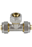 Тройник равносторонний Aquasfera 7011-04, 32 мм, компрессионный 