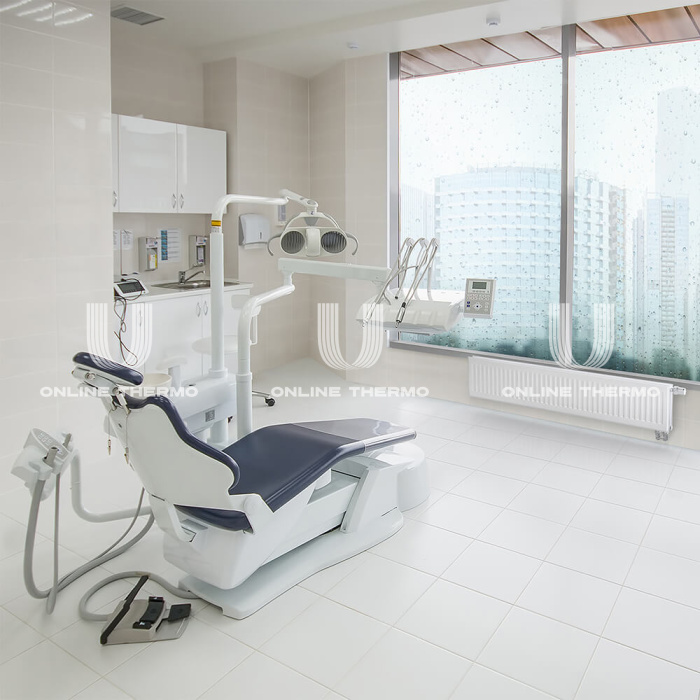 Стальной панельный радиатор Royal Thermo Ventil Hygiene 20/300/400, нижнее подключение 