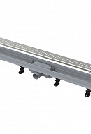*Душевой лоток (водоотводящий желоб) AlcaPlast APZ9-650 Simple, горизонтальный сток - 650 мм 