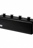 Балансировочный коллектор с гидравлическим разделителем Stout SDG-0018-004002 DN25, до 70 кВт, конструкционная сталь, с термоизоляцией 