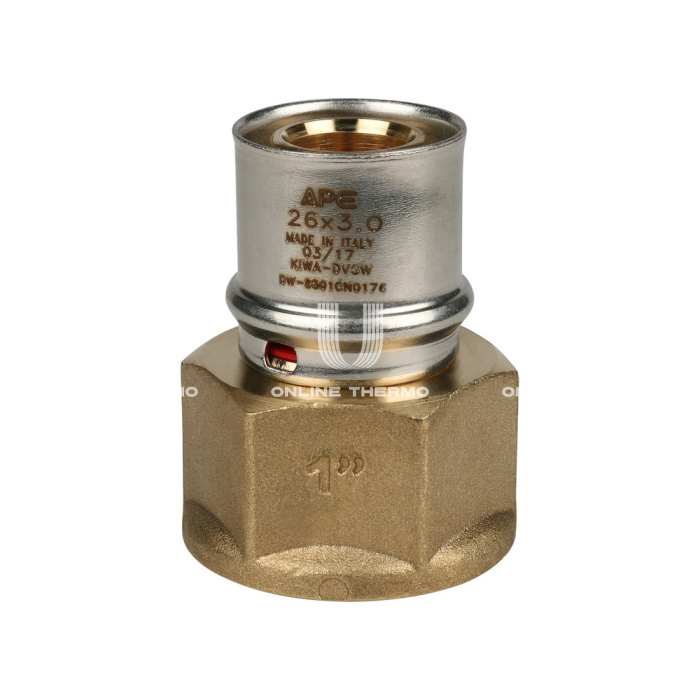 Муфта с внутренней резьбой Stout SFP-0002-000126 1"х26, пресс-фитинг 