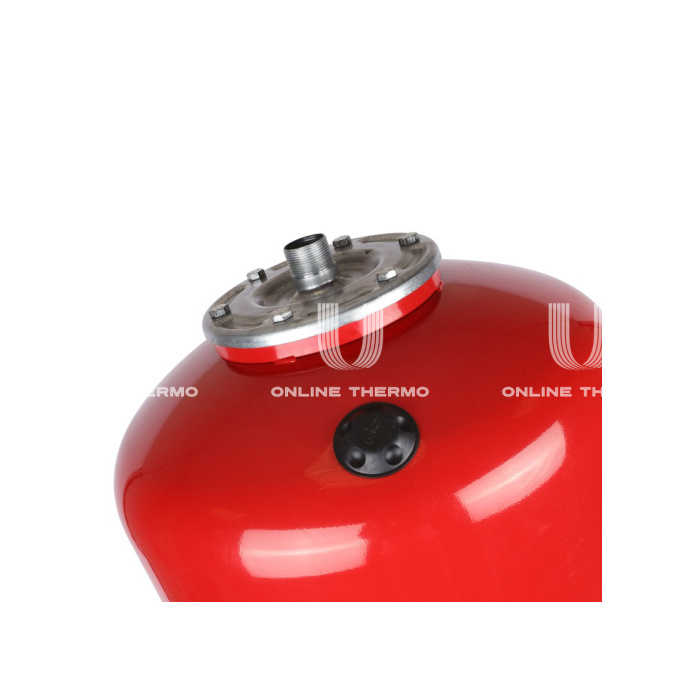 Расширительный бак для отопления Stout STH-0006-000200, 200 л, красный вертикальный, на ножках 