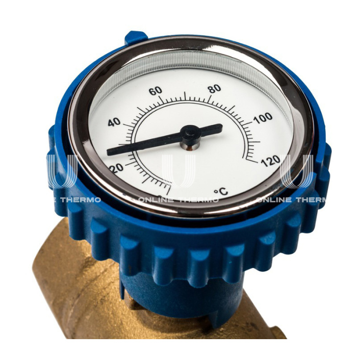 Насосная группа Stout SDG-0007-003202 DN 32 1''1/4' с приводным смесителем и насосом Grundfos UPSO 25-65, подача справа 
