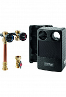 Насосная группа Oventrop Regumat S-180 1357020, прямая, DN 25 (1"), h=393 мм, без насоса, доп. шаровый кран 