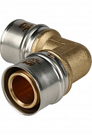 Угольник (угол) 90° Stout SFP-0009-003232, 32 мм, пресс-фитинг 