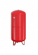 Расширительный бак для отопления Flamco Flexcon R 200, 200 л, PN6, красный, вертикальный, напольный на ножках 