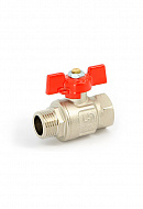 *Кран шаровый Uni-Fitt Etalon 111T5000, 1 1/4" ВР-HР, полнопроходной, ручка-бабочка 
