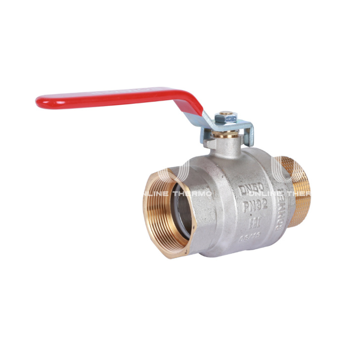 Кран шаровый Rommer RBV-0002-0210350, 2" ВР-НР, стандартный, ручка-рычаг 