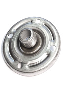 Контрфланец Wester 3/4", диаметр 90 мм, нержавеющая сталь, со штуцером 