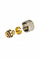 Фитинг компрессионный Stout 16х2,2x1/2" для труб из сшитого полиэтилена 