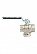 Кран шаровой Stout с фильтром 3/4" 