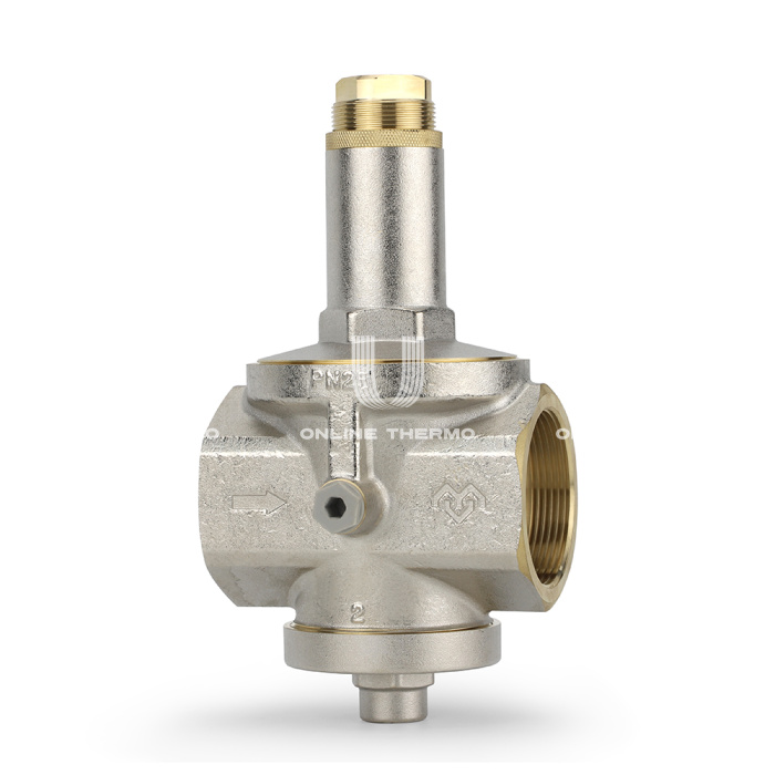 Редуктор давления Varmega VM12806, 2", PN25, мембранный, с присоединением к манометру 