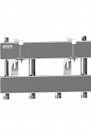 Модульный распределительный коллектор Gidruss (Гидрусс) MKSS-150-2x25, до 150 кВт, нержавеющая сталь 