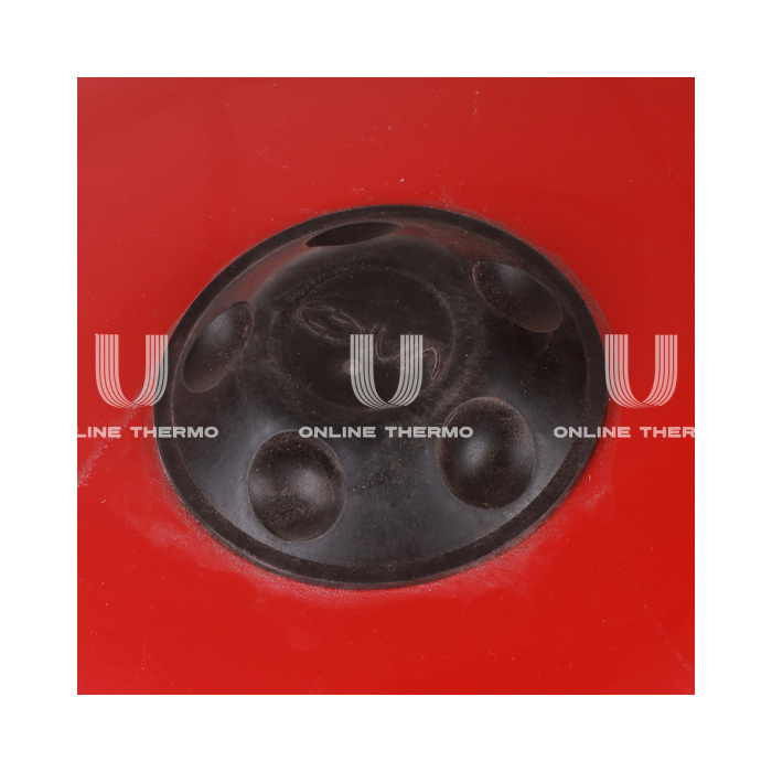 Расширительный бак для отопления Stout STH-0006-000150, 150 л, красный вертикальный, на ножках 