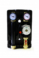Насосная группа Uni-fitt 490W2500, прямая, DN 25 (1"), с насосом Wilo Star RS 25-6 180 