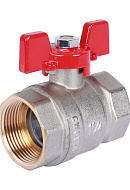 Кран шаровый Rommer RBV-0003-0110232, 1 1/4" ВР-ВР, стандартный, ручка-бабочка 