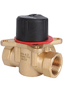 Трехходовой поворотный клапан Rommer RVM-0003-006320 ВР 3/4", Kvs 6.3 