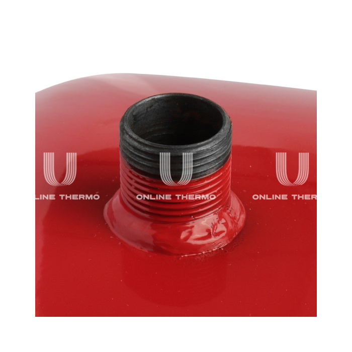 Расширительный бак для отопления Stout STH-0005-000080, 80 л, красный вертикальный, на ножках 