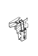Комплект настенного крепежа Zehnder 774611 RAL 9016 6xBH+CVD1 