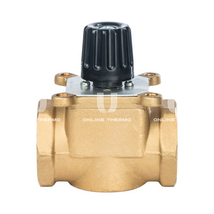 Трехходовой поворотный клапан Stout SVM-0003-013201 DN32, ВР 1"1/4", Kvs 15 