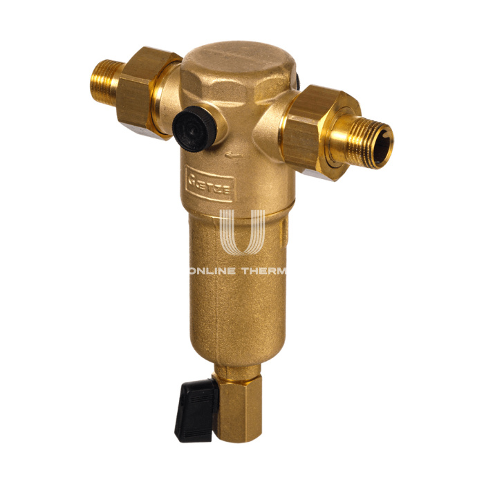 Сетчатый промывной фильтр Goetze FM07-1/2H GTZFIN002, для горячей воды 