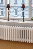 Стальной трубчатый радиатор Arbonia 3030/30, № 69, RAL 9016 1/2", нижний, белый, без крепления 