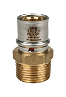 Муфта с наружной резьбой Stout SFP-0001-000126 1"х26, пресс-фитинг 