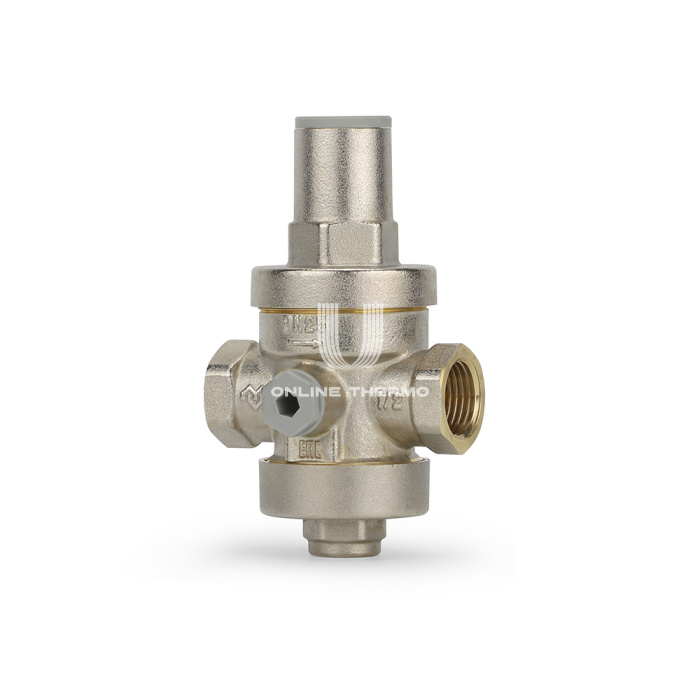 Редуктор давления Varmega VM12701, 1/2", PN25, поршневой, с присоединением к манометру 
