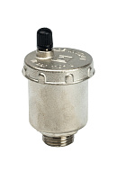 Автоматический воздухоотводчик Stout SVS-0011-000015 1/2", вертикальный выпуск, никелированный, с уплотнением O-ring 