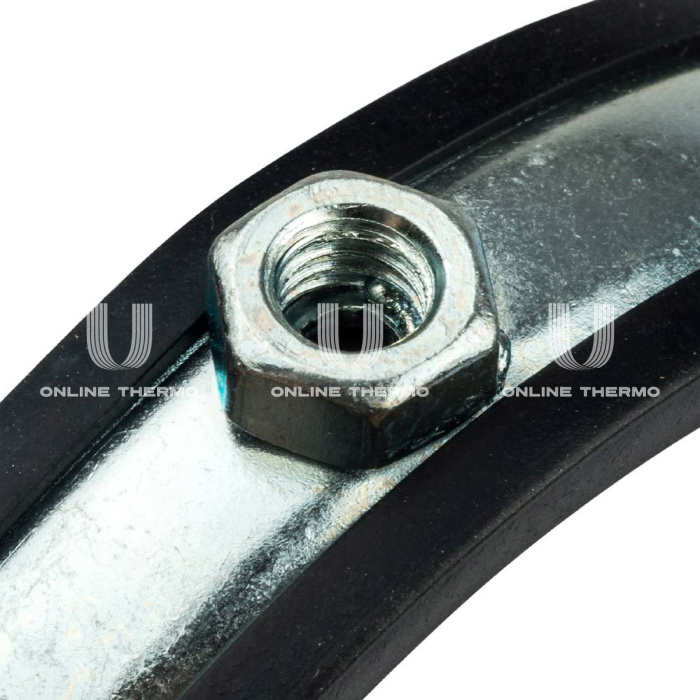 Хомут для труб Stout с гайкой 4" (107-116) 