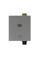 Устройство автоматического смыва для унитаза AlcaPlast ASP3-KBT, нержавеющая сталь, от аккумулятора, 6 В, возможность ручного смыва 