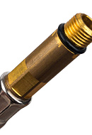 STOUT SHF-0036-351010  Гибкая подводка для воды  M 10 (35мм) х ВР 3/8,  длина 500 мм 
