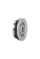 Заглушка с наружной резьбой Varmega VM09841, НР, 3/4", хромированная 